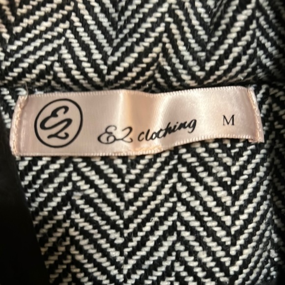 E2 Clothing Vest Quilted Herringbone Front Zipper Pockets size Medium - Picture 5 of 10